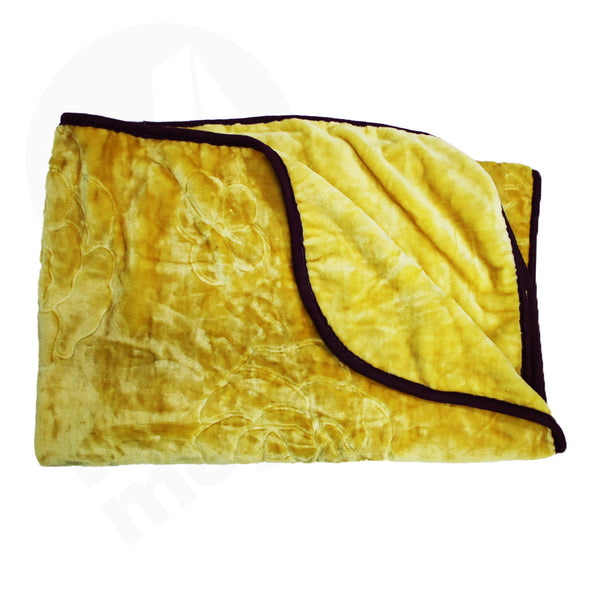 Mink Blanket Embossed Single