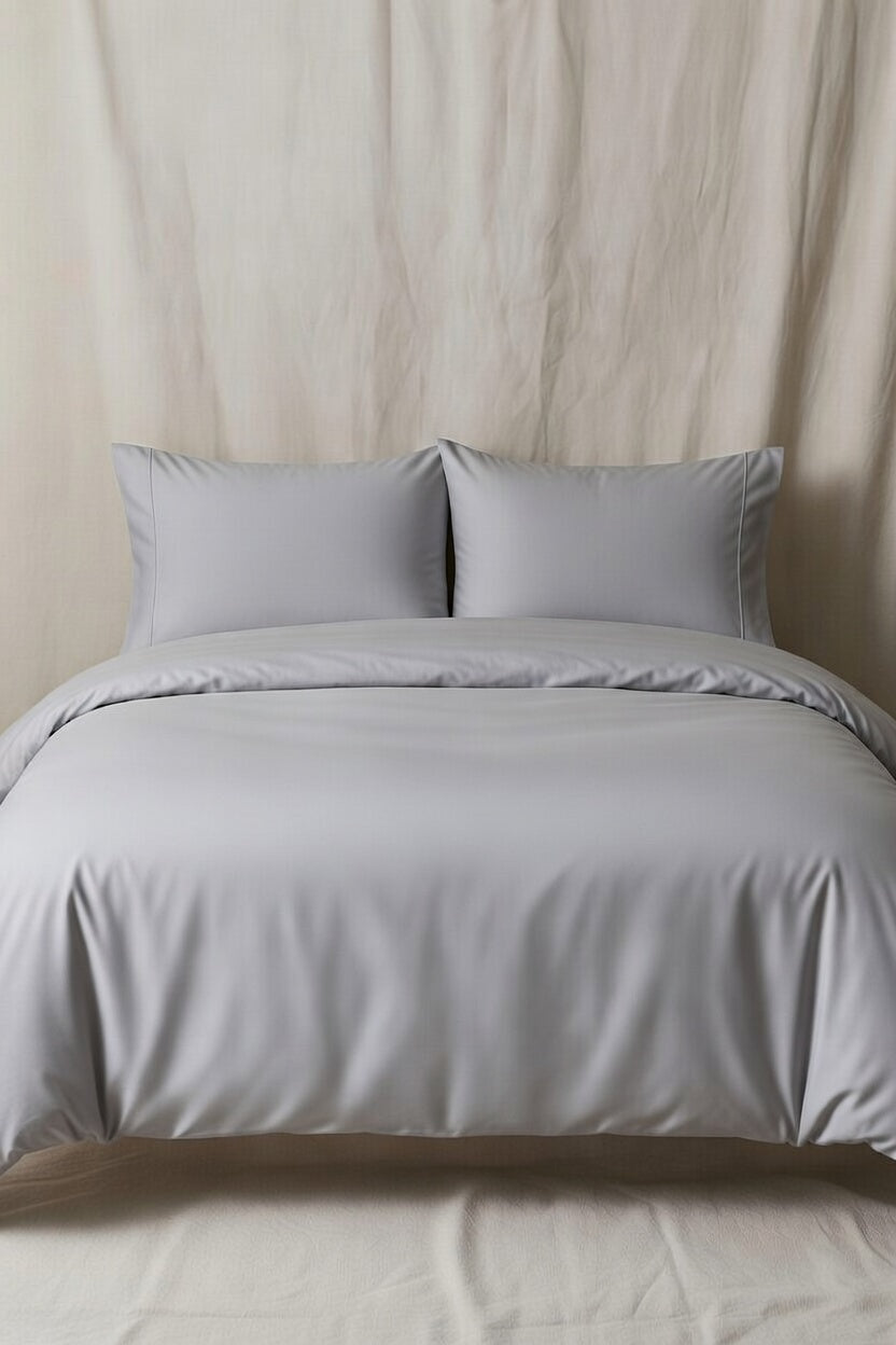 Duvet Cover Set 3 Piece Plain