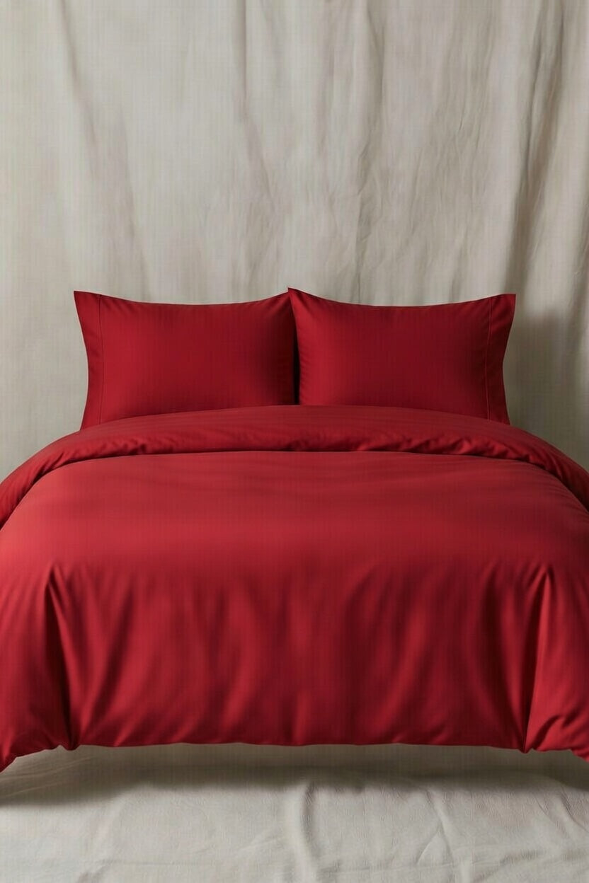 Duvet Cover Set 3 Piece Plain