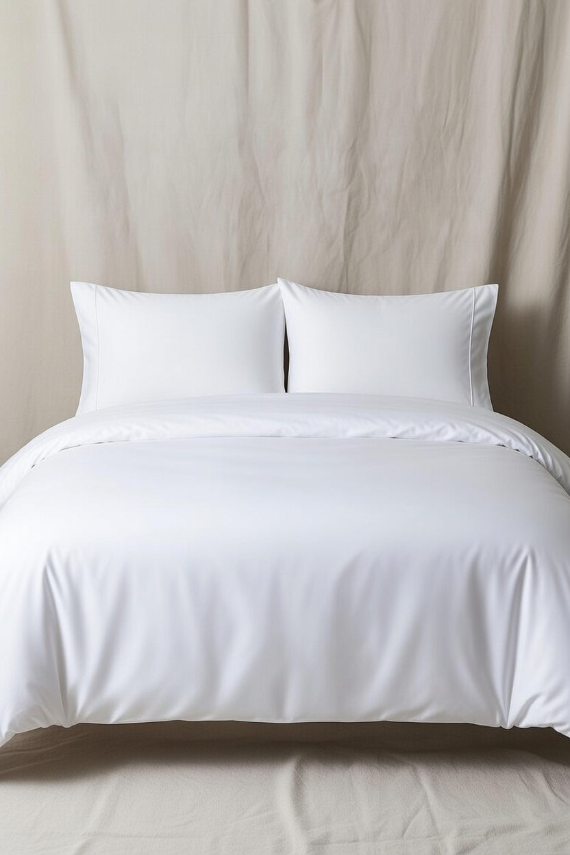 Duvet Cover Set 3 Piece Plain