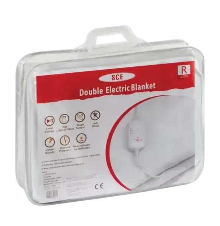 SCE Double Electric Blanket 150x110cm